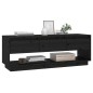 vidaXL TV-Schrank Schwarz 110,5x34x40 cm Massivholz Kiefer vidaXL TV-Schrank Schwarz 110,5x34x40 cm Massivholz Kiefer