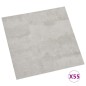 vidaXL PVC-Fliesen Selbstklebend 55 Stk. 5,11 m² Hellgrau vidaXL PVC-Fliesen Selbstklebend 55 Stk. 5,11 m² Hellgrau