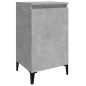 vidaXL Nachttisch Betongrau 40x35x70 cm Holzwerkstoff vidaXL Nachttisch Betongrau 40x35x70 cm Holzwerkstoff