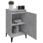 vidaXL Nachttisch Betongrau 40x35x70 cm Holzwerkstoff vidaXL Nachttisch Betongrau 40x35x70 cm Holzwerkstoff