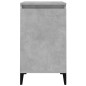 vidaXL Nachttisch Betongrau 40x35x70 cm Holzwerkstoff vidaXL Nachttisch Betongrau 40x35x70 cm Holzwerkstoff