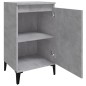 vidaXL Nachttisch Betongrau 40x35x70 cm Holzwerkstoff vidaXL Nachttisch Betongrau 40x35x70 cm Holzwerkstoff
