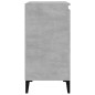 vidaXL Nachttisch Betongrau 40x35x70 cm Holzwerkstoff vidaXL Nachttisch Betongrau 40x35x70 cm Holzwerkstoff
