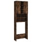 vidaXL Waschmaschinenschrank Räuchereiche 64x25,5x190 cm vidaXL Waschmaschinenschrank Räuchereiche 64x25,5x190 cm