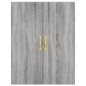 Highboard Grau Sonoma 69,5x34x180 cm Holzwerkstoff Highboard Grau Sonoma 69,5x34x180 cm Holzwerkstoff