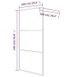 vidaXL Duschwand für Begehbare Dusche Schwarz 100x195 cm ESG-Glas Klar vidaXL Duschwand für Begehbare Dusche Schwarz 100x195 cm ESG-Glas Klar