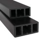vidaXL Balken für Terrassendielen 6 Stk. Schwarz 170x8,5x4,5 cm WPC vidaXL Balken für Terrassendielen 6 Stk. Schwarz 170x8,5x4,5 cm WPC