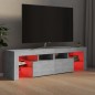 vidaXL TV-Schrank mit LED-Beleuchtung Betongrau 140x36,5x40 cm vidaXL TV-Schrank mit LED-Beleuchtung Betongrau 140x36,5x40 cm