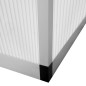 vidaXL Gewächshaus Aluminium 481x250x195 cm 23,44 m³ vidaXL Gewächshaus Aluminium 481x250x195 cm 23,44 m³