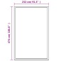 vidaXL Gewächshaus Aluminium 481x250x195 cm 23,44 m³ vidaXL Gewächshaus Aluminium 481x250x195 cm 23,44 m³