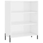 vidaXL Regalschrank Weiß 69,5x32,5x90 cm Holzwerkstoff vidaXL Regalschrank Weiß 69,5x32,5x90 cm Holzwerkstoff