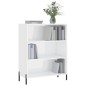 vidaXL Regalschrank Weiß 69,5x32,5x90 cm Holzwerkstoff vidaXL Regalschrank Weiß 69,5x32,5x90 cm Holzwerkstoff