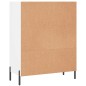 vidaXL Regalschrank Weiß 69,5x32,5x90 cm Holzwerkstoff vidaXL Regalschrank Weiß 69,5x32,5x90 cm Holzwerkstoff