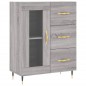 Highboard Grau Sonoma 69,5x34x180 cm Holzwerkstoff Highboard Grau Sonoma 69,5x34x180 cm Holzwerkstoff