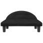 vidaXL Hundebett Schwarz 70x52x30 cm Samt vidaXL Hundebett Schwarz 70x52x30 cm Samt
