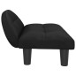 vidaXL Hundebett Schwarz 70x52x30 cm Samt vidaXL Hundebett Schwarz 70x52x30 cm Samt