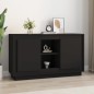 vidaXL Sideboard Schwarz 102x35x60 cm Holzwerkstoff vidaXL Sideboard Schwarz 102x35x60 cm Holzwerkstoff