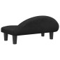 vidaXL Hundebett Schwarz 70x52x30 cm Samt vidaXL Hundebett Schwarz 70x52x30 cm Samt