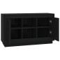 vidaXL Sideboard Schwarz 102x35x60 cm Holzwerkstoff vidaXL Sideboard Schwarz 102x35x60 cm Holzwerkstoff