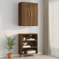 vidaXL Hängeschrank Braun Eichen-Optik 69,5x34x90 cm vidaXL Hängeschrank Braun Eichen-Optik 69,5x34x90 cm