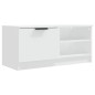 vidaXL TV-Schrank Weiß 80x35x36,5 cm Holzwerkstoff vidaXL TV-Schrank Weiß 80x35x36,5 cm Holzwerkstoff