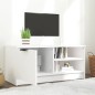 vidaXL TV-Schrank Weiß 80x35x36,5 cm Holzwerkstoff vidaXL TV-Schrank Weiß 80x35x36,5 cm Holzwerkstoff