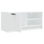 vidaXL TV-Schrank Weiß 80x35x36,5 cm Holzwerkstoff vidaXL TV-Schrank Weiß 80x35x36,5 cm Holzwerkstoff