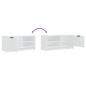 vidaXL TV-Schrank Weiß 80x35x36,5 cm Holzwerkstoff vidaXL TV-Schrank Weiß 80x35x36,5 cm Holzwerkstoff