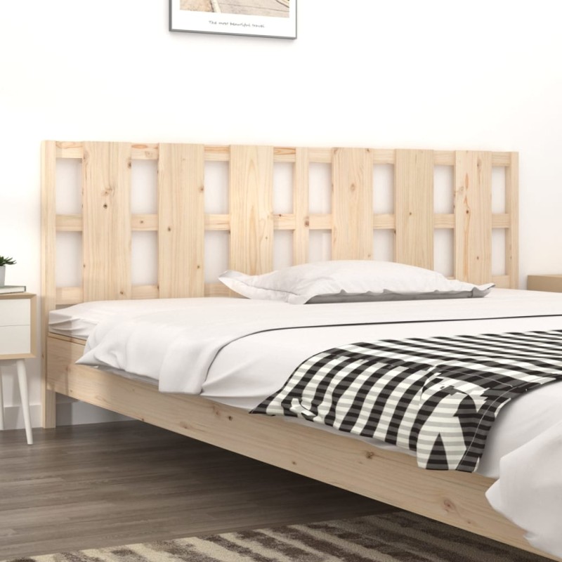 vidaXL Bett-Kopfteil 205,5x4x100 cm Massivholz Kiefer vidaXL Bett-Kopfteil 205,5x4x100 cm Massivholz Kiefer