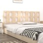 vidaXL Bett-Kopfteil 205,5x4x100 cm Massivholz Kiefer vidaXL Bett-Kopfteil 205,5x4x100 cm Massivholz Kiefer