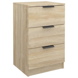 vidaXL Nachttisch Sonoma-Eiche 40x36x65 cm