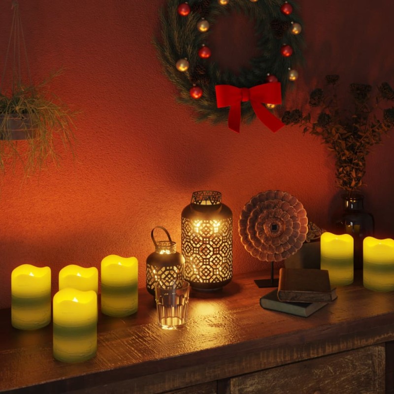 vidaXL LED-Kerzen 24 Stk. mit Fernbedienung Warmweiß vidaXL LED-Kerzen 24 Stk. mit Fernbedienung Warmweiß