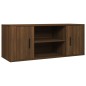 vidaXL TV-Schrank Braun Eichen-Optik 100x35x40 cm Holzwerkstoff vidaXL TV-Schrank Braun Eichen-Optik 100x35x40 cm Holzwerkstoff