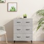 vidaXL Sideboard Betongrau 69,5x34x90 cm Holzwerkstoff vidaXL Sideboard Betongrau 69,5x34x90 cm Holzwerkstoff