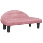Hundebett Rosa 70x52x30 cm Samt Hundebett Rosa 70x52x30 cm Samt