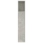 vidaXL Kopfteil mit Ablagen Betongrau 140x18,5x104,5 cm vidaXL Kopfteil mit Ablagen Betongrau 140x18,5x104,5 cm