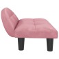 Hundebett Rosa 70x52x30 cm Samt Hundebett Rosa 70x52x30 cm Samt