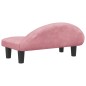 Hundebett Rosa 70x52x30 cm Samt Hundebett Rosa 70x52x30 cm Samt