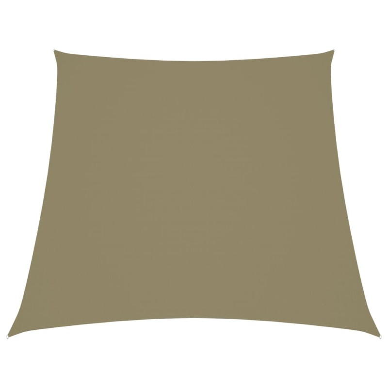 vidaXL Sonnensegel Oxford-Gewebe Trapezförmig 4/5x4 m Beige vidaXL Sonnensegel Oxford-Gewebe Trapezförmig 4/5x4 m Beige