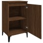 vidaXL Nachttisch Braun Eichen-Optik 40x35x70 cm Holzwerkstoff vidaXL Nachttisch Braun Eichen-Optik 40x35x70 cm Holzwerkstoff