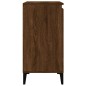 vidaXL Nachttisch Braun Eichen-Optik 40x35x70 cm Holzwerkstoff vidaXL Nachttisch Braun Eichen-Optik 40x35x70 cm Holzwerkstoff