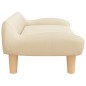 Hundebett Creme 70x40x24 cm Stoff Hundebett Creme 70x40x24 cm Stoff
