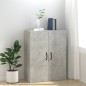 vidaXL Hängeschrank Betongrau 69,5x34x90 cm Holzwerkstoff vidaXL Hängeschrank Betongrau 69,5x34x90 cm Holzwerkstoff