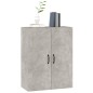 vidaXL Hängeschrank Betongrau 69,5x34x90 cm Holzwerkstoff vidaXL Hängeschrank Betongrau 69,5x34x90 cm Holzwerkstoff