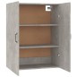 vidaXL Hängeschrank Betongrau 69,5x34x90 cm Holzwerkstoff vidaXL Hängeschrank Betongrau 69,5x34x90 cm Holzwerkstoff
