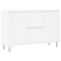 vidaXL Sideboard Weiß 104x35x70 cm Holzwerkstoff vidaXL Sideboard Weiß 104x35x70 cm Holzwerkstoff