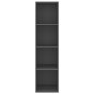 vidaXL TV-Wandschrank Grau 37x37x142,5 cm Holzwerkstoff vidaXL TV-Wandschrank Grau 37x37x142,5 cm Holzwerkstoff