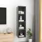 vidaXL TV-Wandschrank Grau 37x37x142,5 cm Holzwerkstoff vidaXL TV-Wandschrank Grau 37x37x142,5 cm Holzwerkstoff