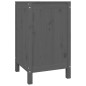 vidaXL Wäschetruhe Grau 44x44x76 cm Massivholz Kiefer vidaXL Wäschetruhe Grau 44x44x76 cm Massivholz Kiefer