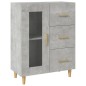 vidaXL Sideboard Betongrau 69,5x34x90 cm Holzwerkstoff vidaXL Sideboard Betongrau 69,5x34x90 cm Holzwerkstoff